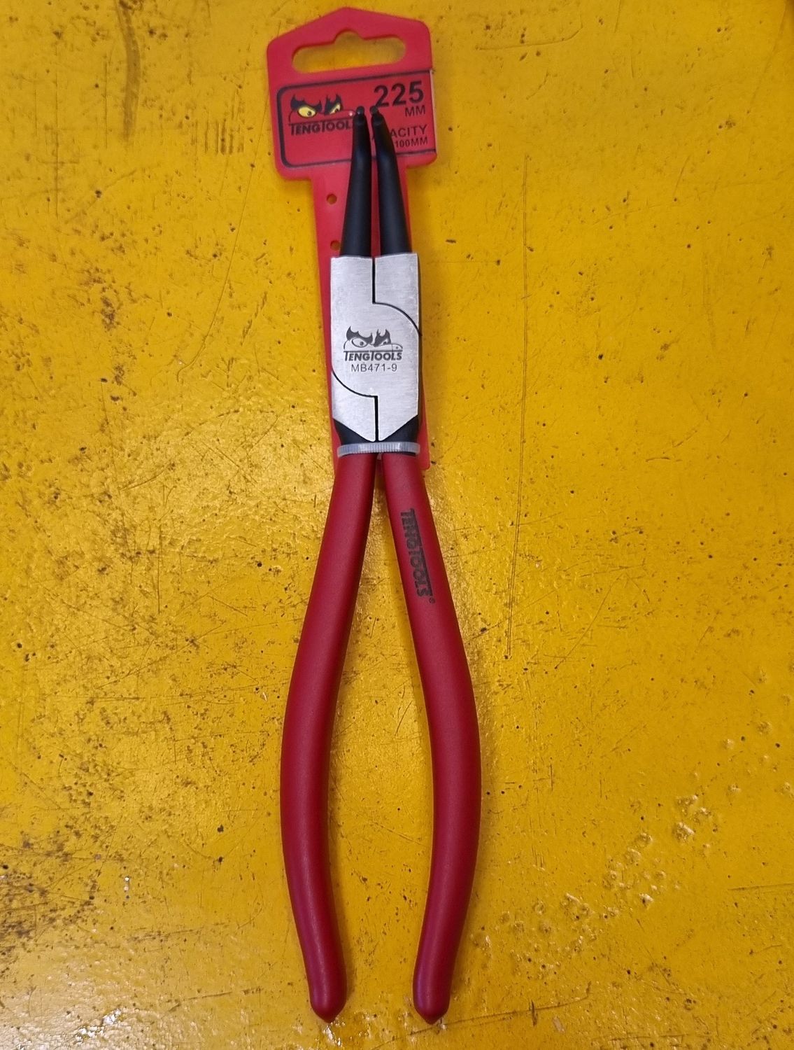 PLIER CIRCLIP INTER BENT 9IN