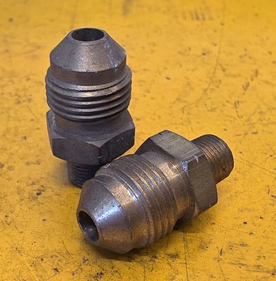 BRASS FLARE MALE CONNECT 3/8 TUBE X 1/8 BSP