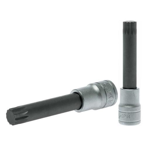 SOCKET SPLINE 14MM X 1/2 DR 100MM
