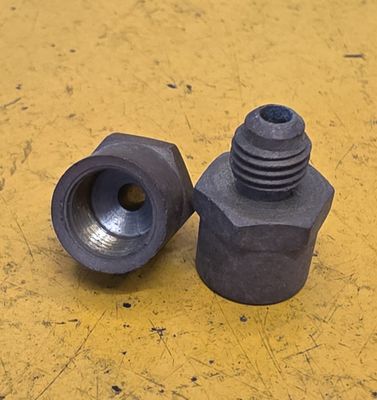 BRASS FLARE FEMALE CONNECT 1/8 TUBE X 1/8 BSPP