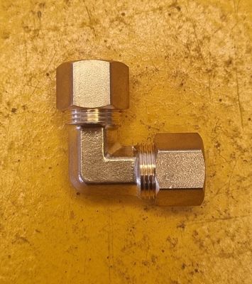 BRASS COMP UNION ELBOW 1/8 TUBE