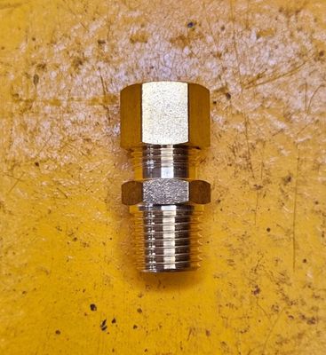BRASS COMP MALE CONNECT 5/16 TUBE X 1/8 BSP