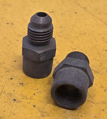 BRASS FLARE FEMALE CONNECT 3/16 TUBE X 1/8 BSP