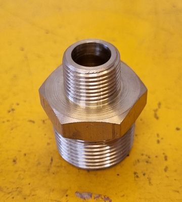 BRASS MALE REDUCING NIPPLE 3/4 X 3/8 BSP