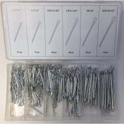COTTER PIN ASSORTMENT 280 PIECE SMALLER PINS