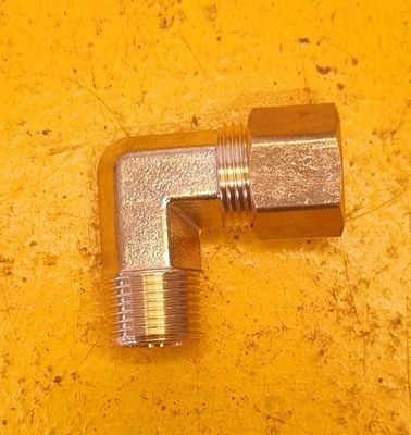 BRASS COMP MALE ELBOW 1/2 TUBE X 3/8 BSP