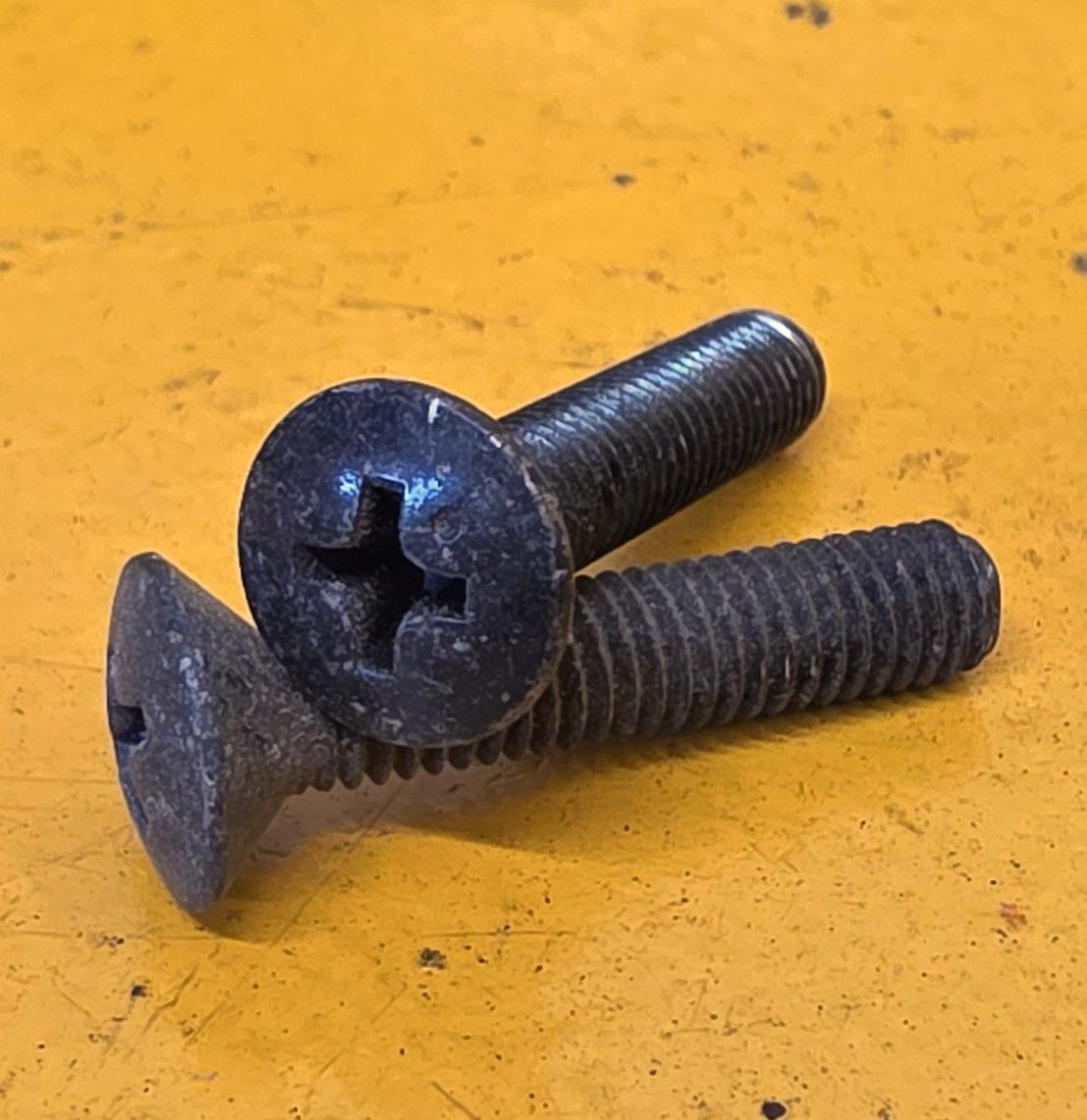SCREW M5X25 CSK PHILLIPS RAISEDHEAD BLK