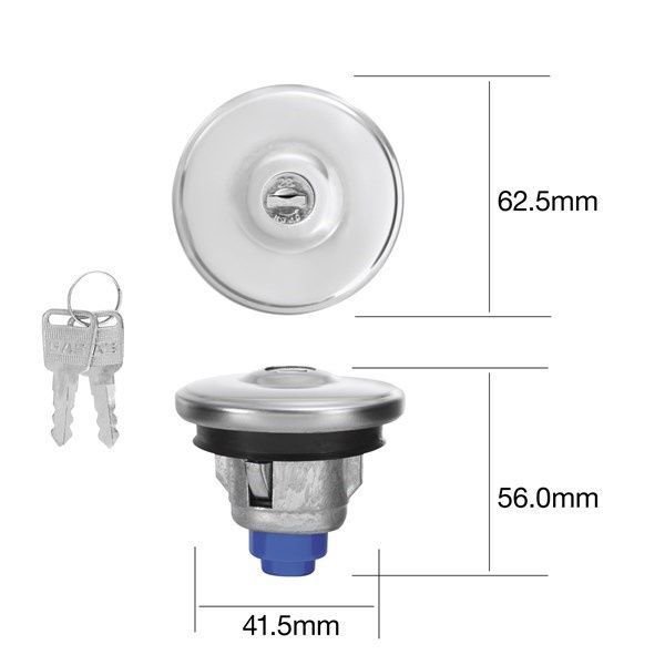 FUEL CAP TFL210 CHROME SUITS HQ HOLDEN
