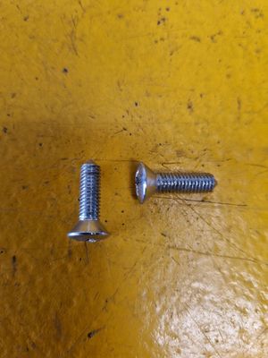 SCREW M5X16 CSK POZI LOC RAISEDHEAD NICKEL PLATE