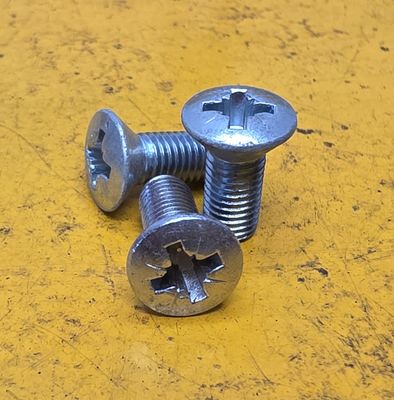 SCREW 1/4X9/16 UNF CSK POZI ZINC