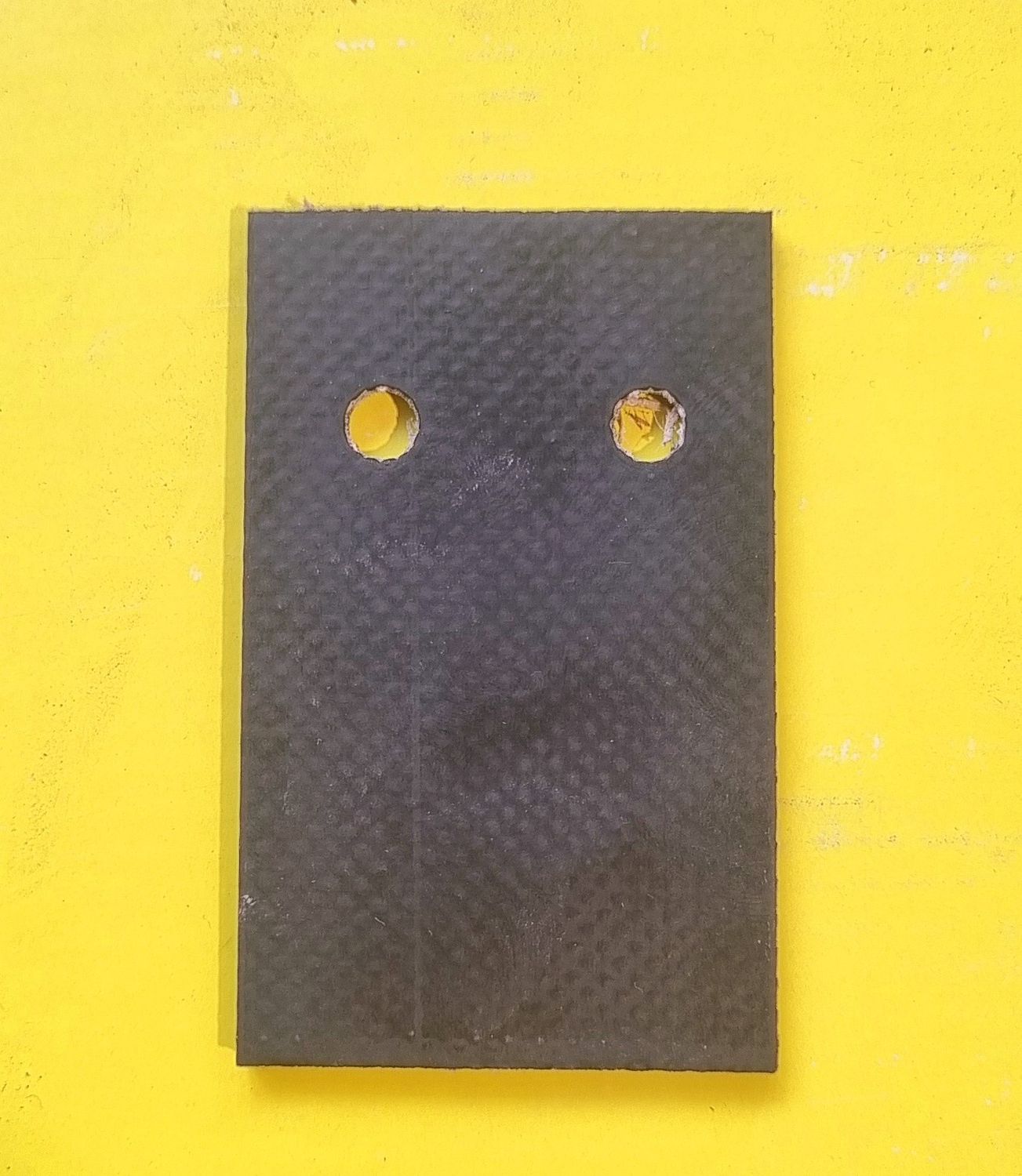 RUBBER PAD 50X80MM 4MM THICK