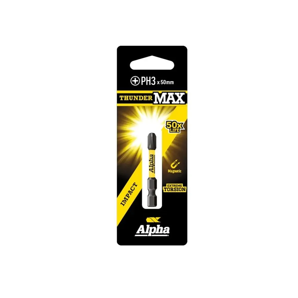 DRIVER BIT PH NO3 IMPACT THUNDER MAX