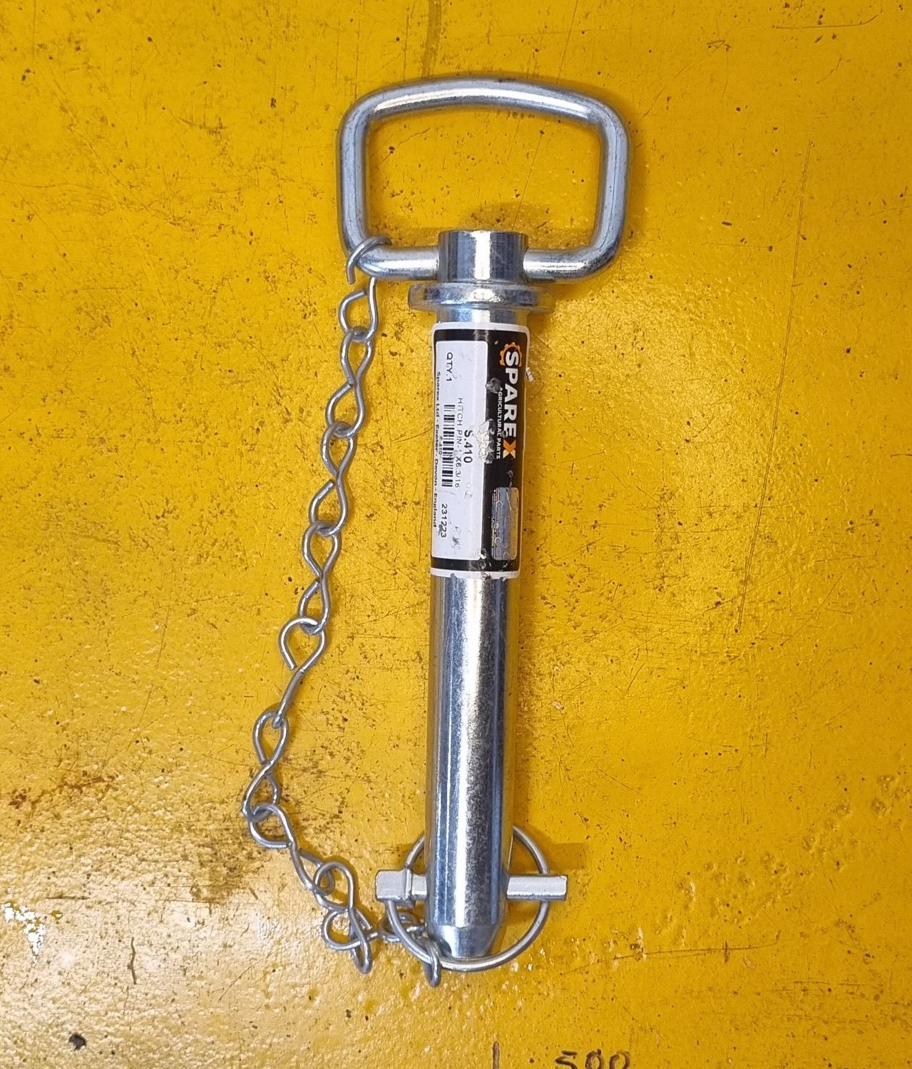 DRAWBAR PIN/CHAIN 25MM (1") DIA  X 157MM