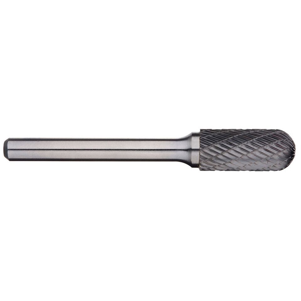 CARBIDE BURR CYLINDRICAL BALL NOSE 6 SHANK