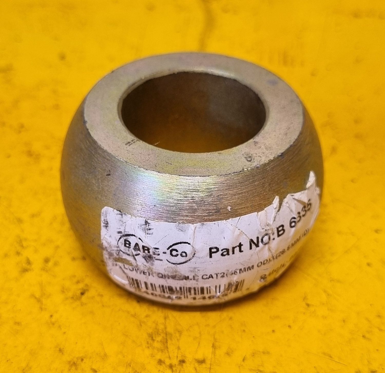 BALL LOWER QH CAT 2 (BALL) TO CAT 2 (HOLE)