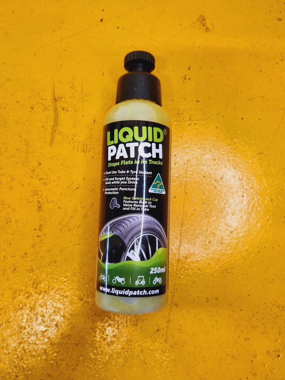 LIQUID PATCH TYRE REPAIR - 250ML