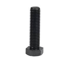 BOLT M22X40 BLK 1.5 FINE SET 8.8