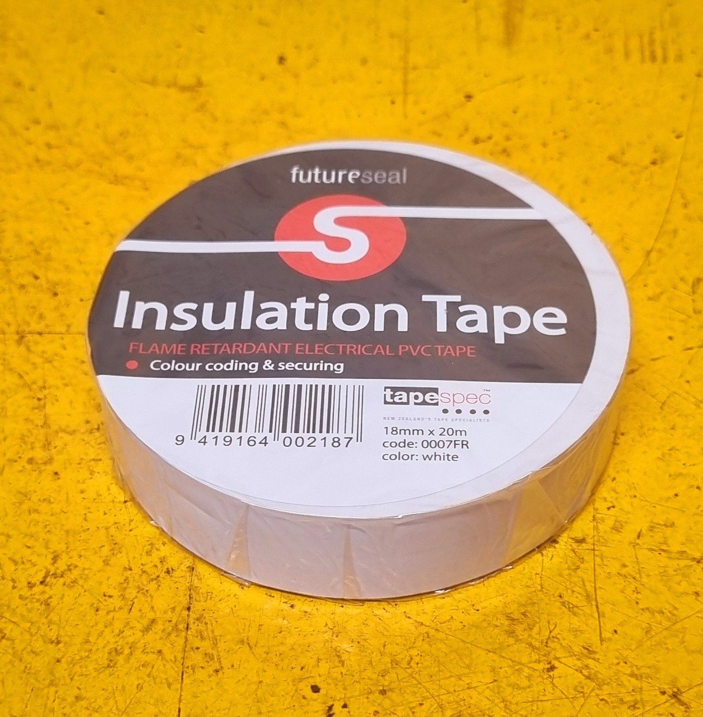 TAPE INSULATION WHITE 19MMX20M