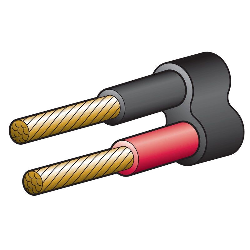 CABLE TWIN 6MM DOUBLE INSULATED 44A