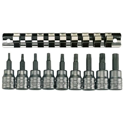 SOCKET SET TORX 3/8 DR T10-T50