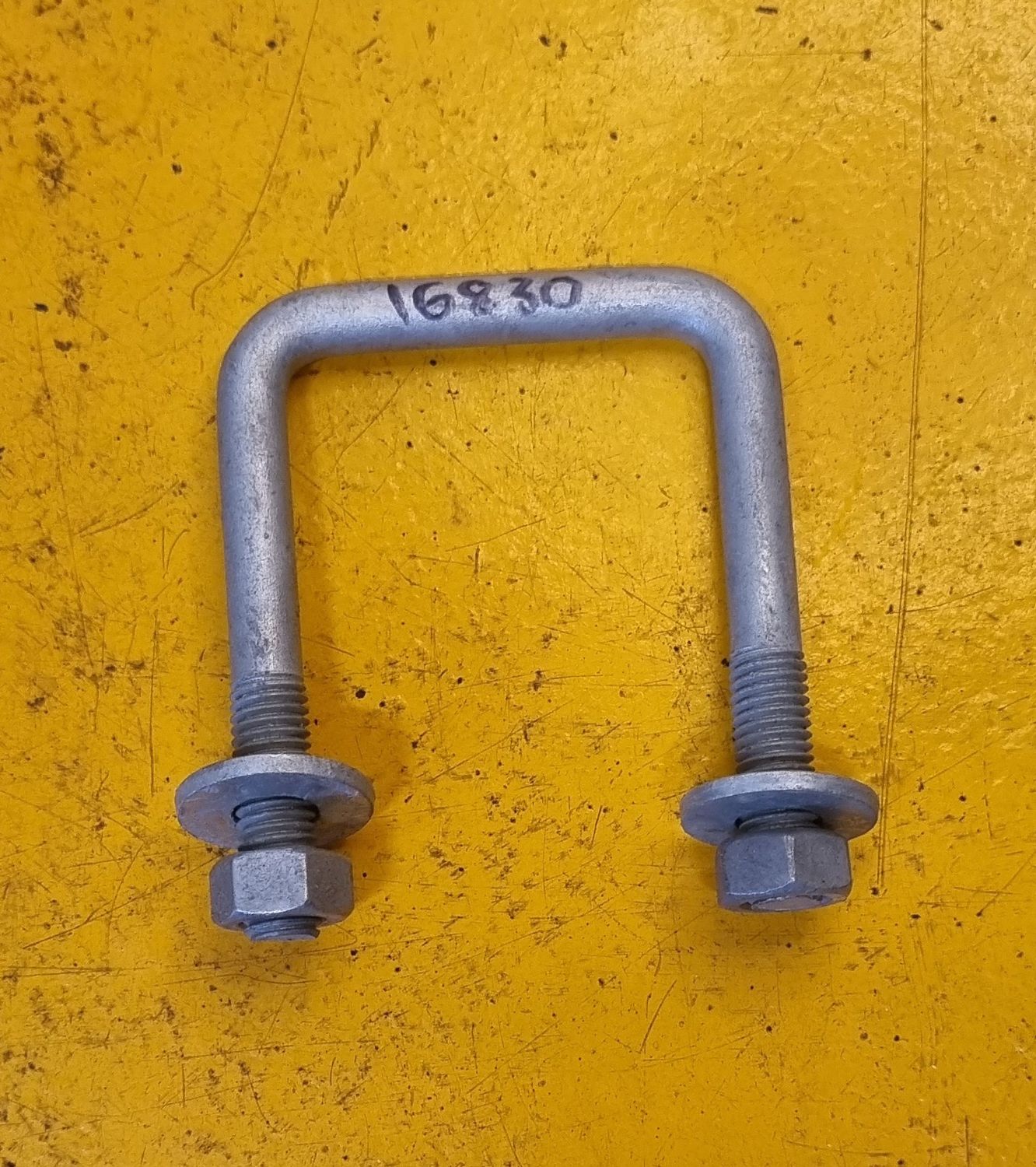 U BOLT M10 85L 63C 30THREAD GALV