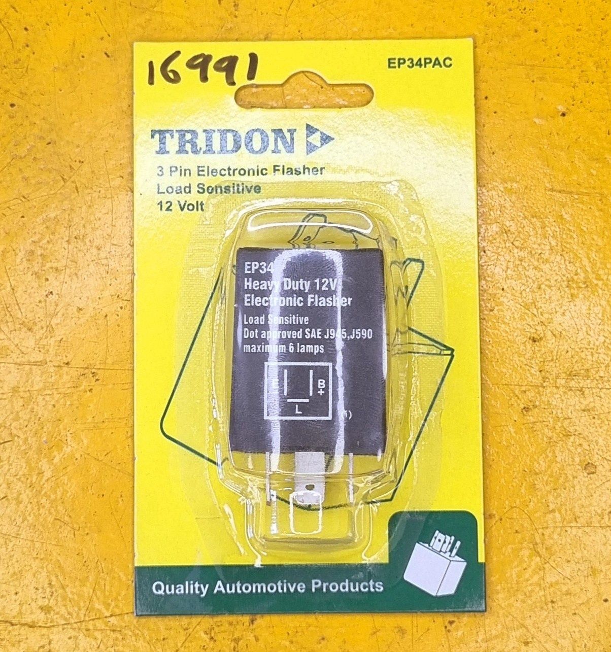 FLASHER RELAY HD 12V EP34