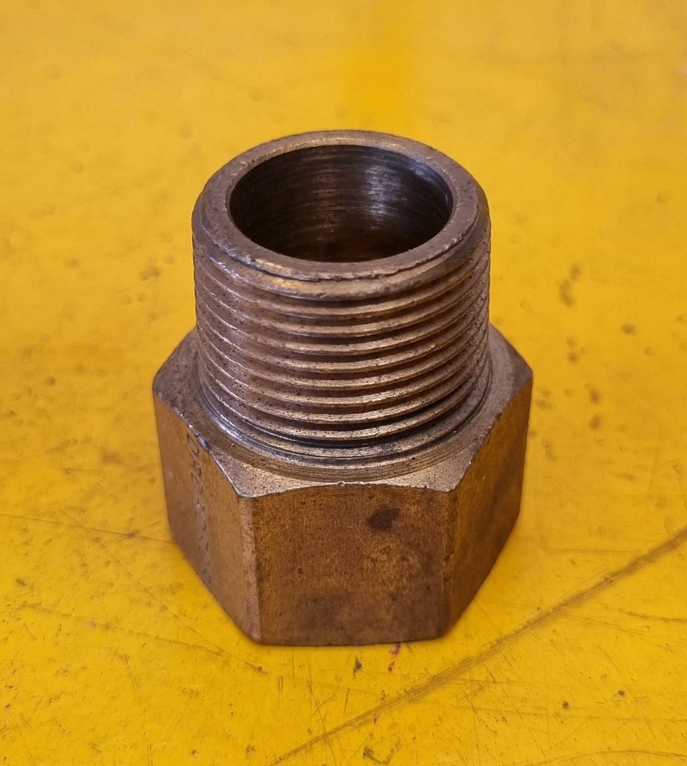 BRASS M/F ADAPTOR 3/4 X 3/4 BSP