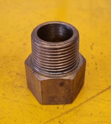 BRASS M/F ADAPTOR 3/4 X 3/4 BSP