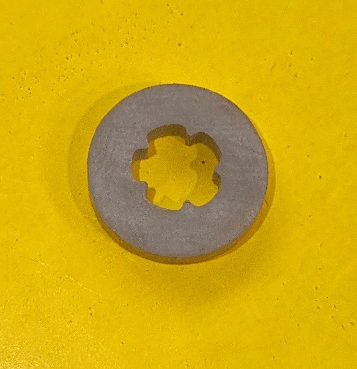 WASHER NEOPRENE M4X10MM 10G GREY