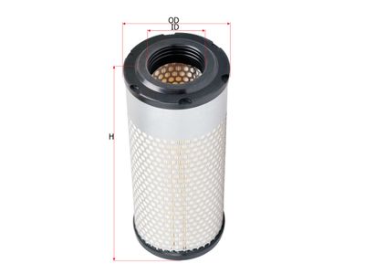 AIR FILTER KUBOTA    A-8807, TC020-16320