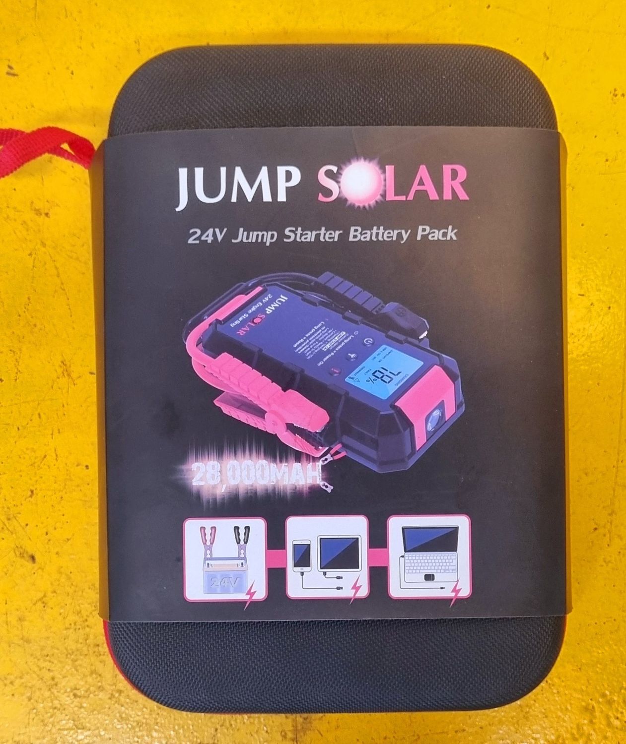 JUMP SOLAR 24V 300A (1200A PEAK)