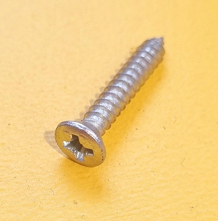 SCREW 8GX7/8 PAN HEAD CSK ZINC