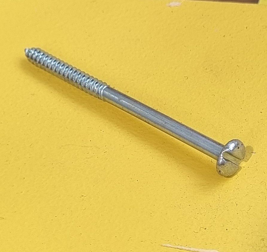 SCREW FLAT HEAD 8GX2.1/2 ZINC
