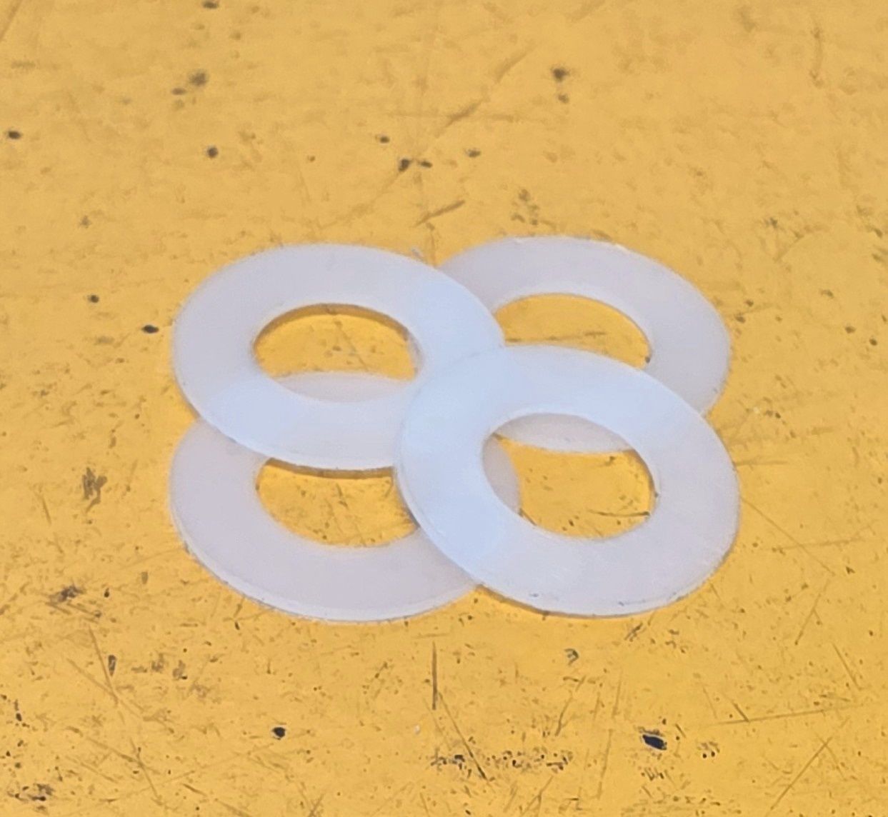 WASHER M8X16X0.8 NYLON