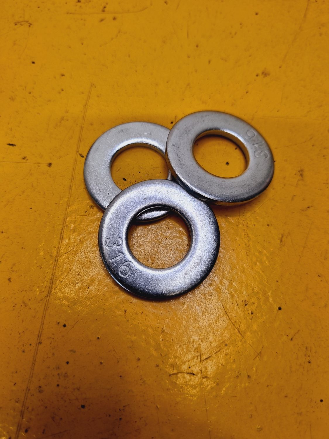 WASHER M16X34 HEAVY SS316