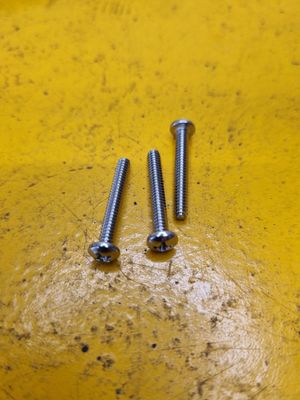 MACHINE SCREW NO6 UNCX1'' PAN PH SS304