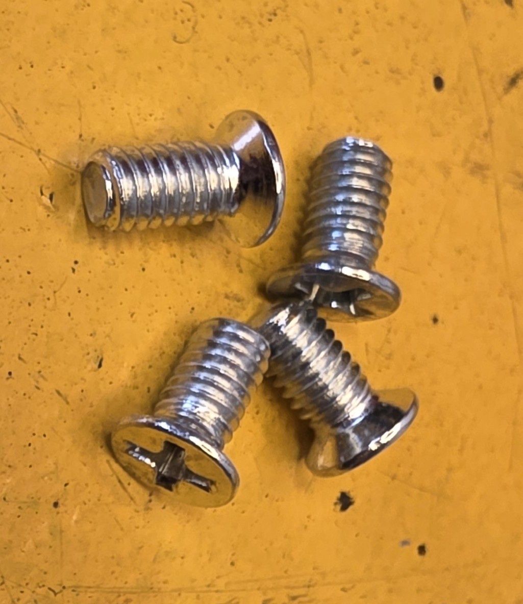 SCREW M4X8 CSK PHILLIPS ZINC
