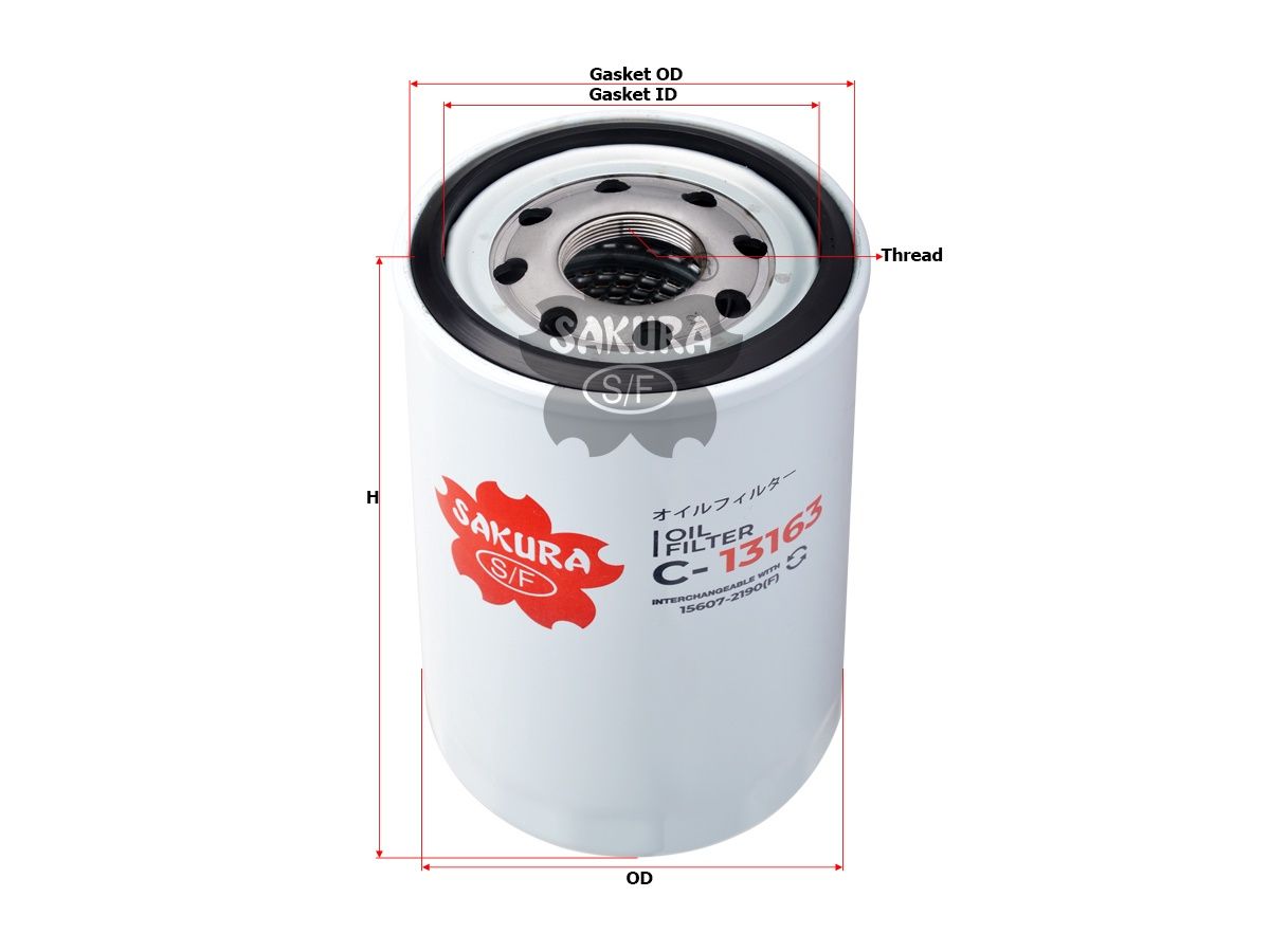OIL FILTER C-1316 (15607-2190)