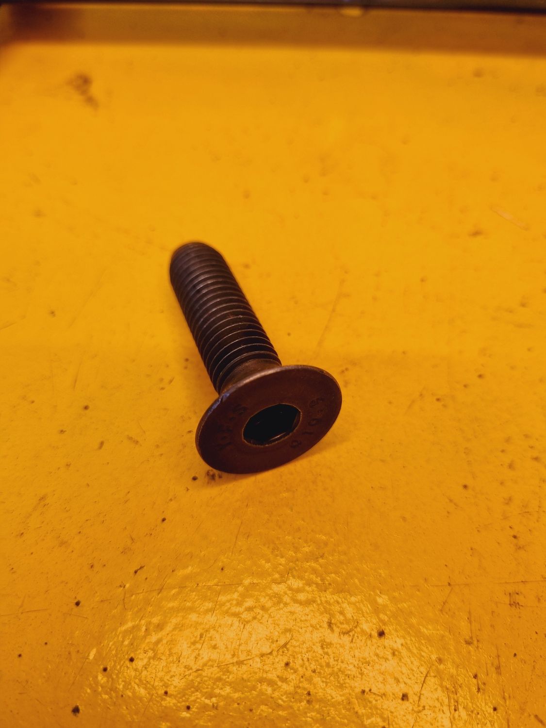 FLATHEAD SOCKETSCREW M12X55 CSK BLK 10.9