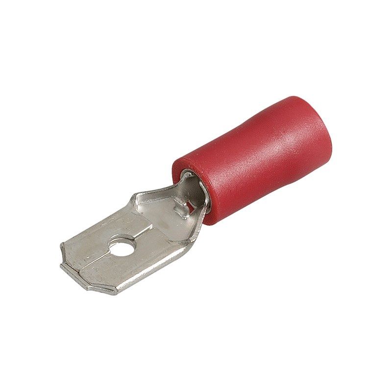 CABLE TERMINAL MADE SPADE RED  25 PK