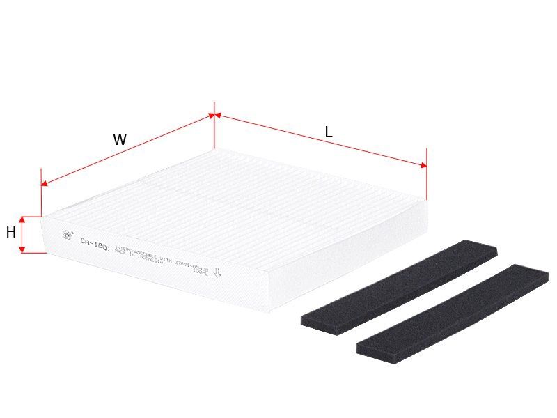 AIR FILTER CABIN CA-1801