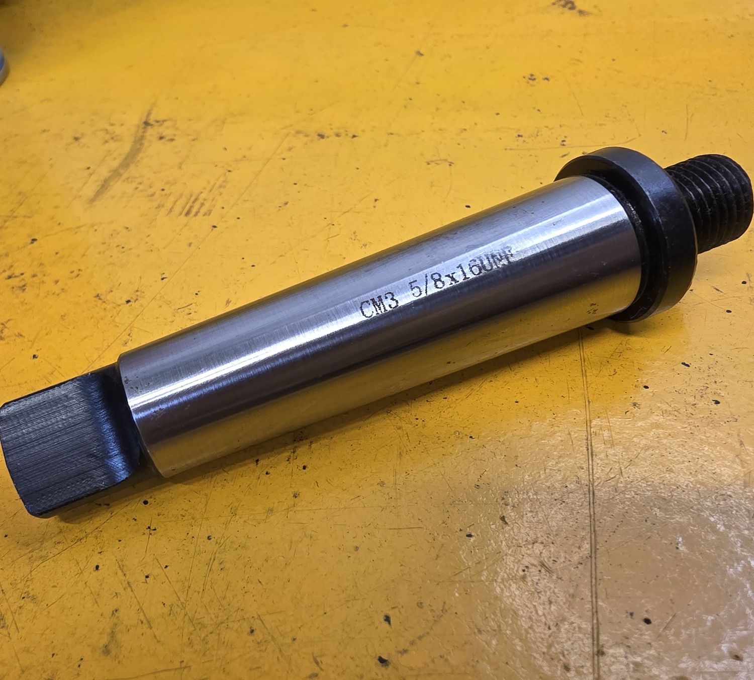DRILL CHUCK ADAPTOR CM3 5/8" 16TPI THREADED