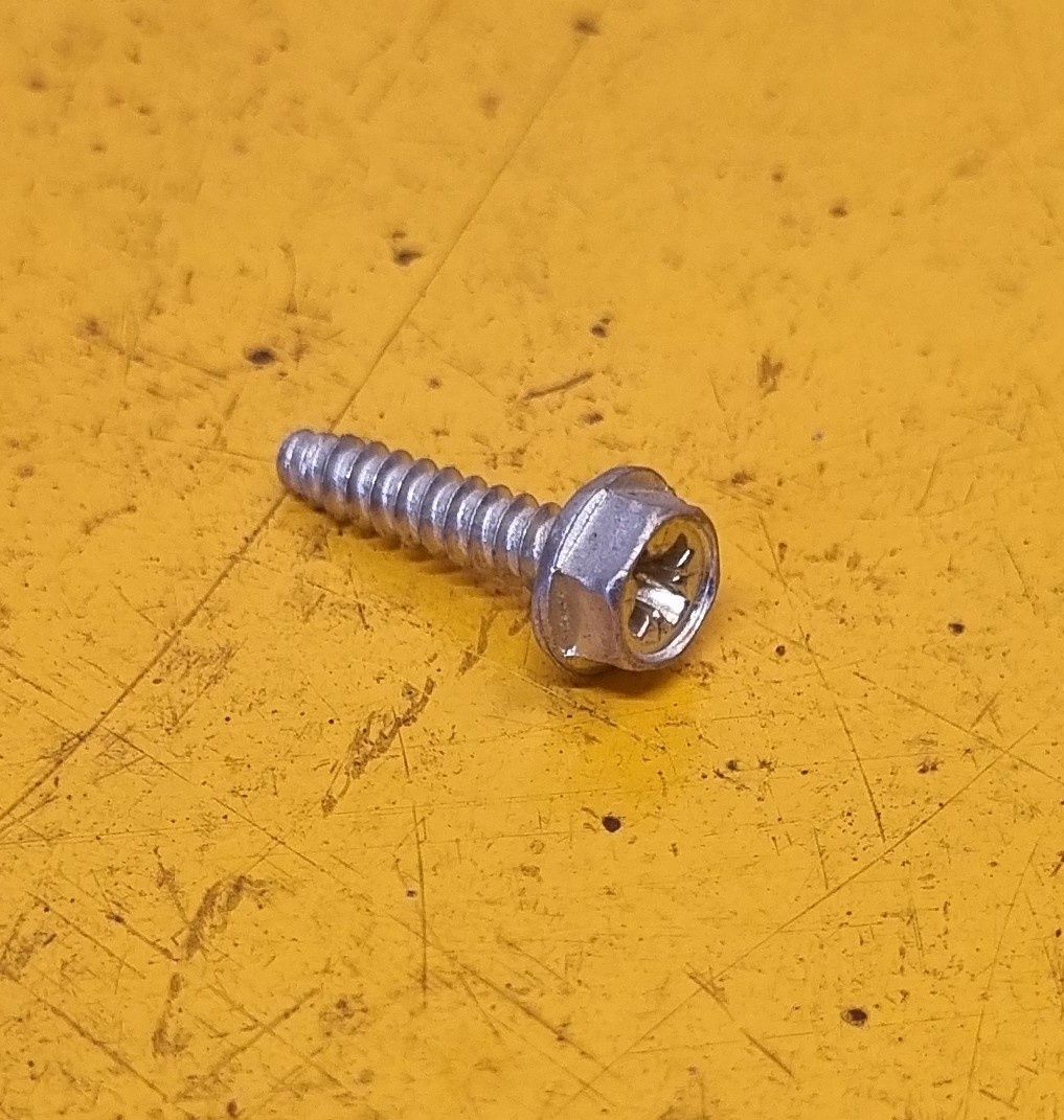 SCREW 4GX3/8 POZI HEX HEAD