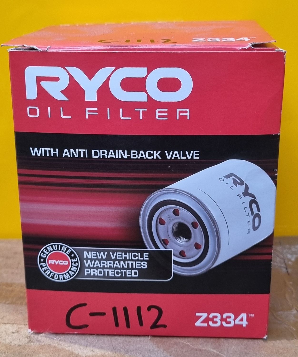 OIL FILTER RYCO Z334 (C-1112)