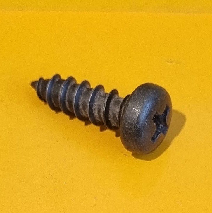 SCREW 10GX3/8 PAN HEAD BLACK