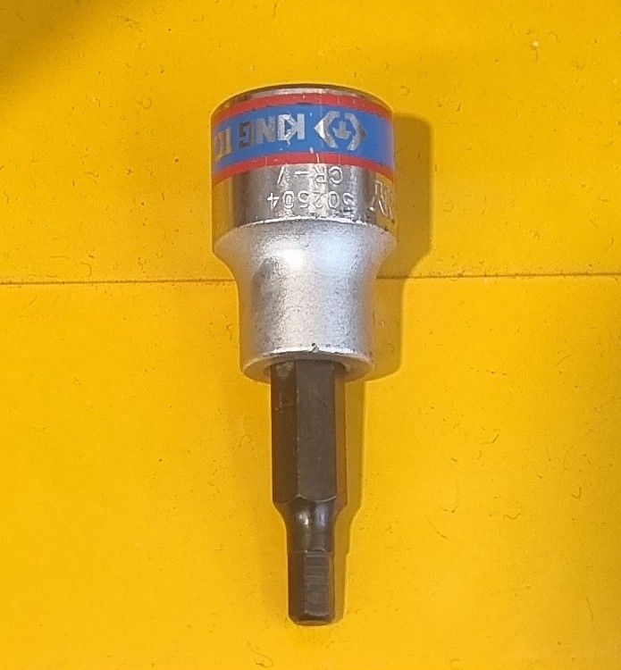 SOCKET HEX 3MM X 3/8 DR (KING TONY)