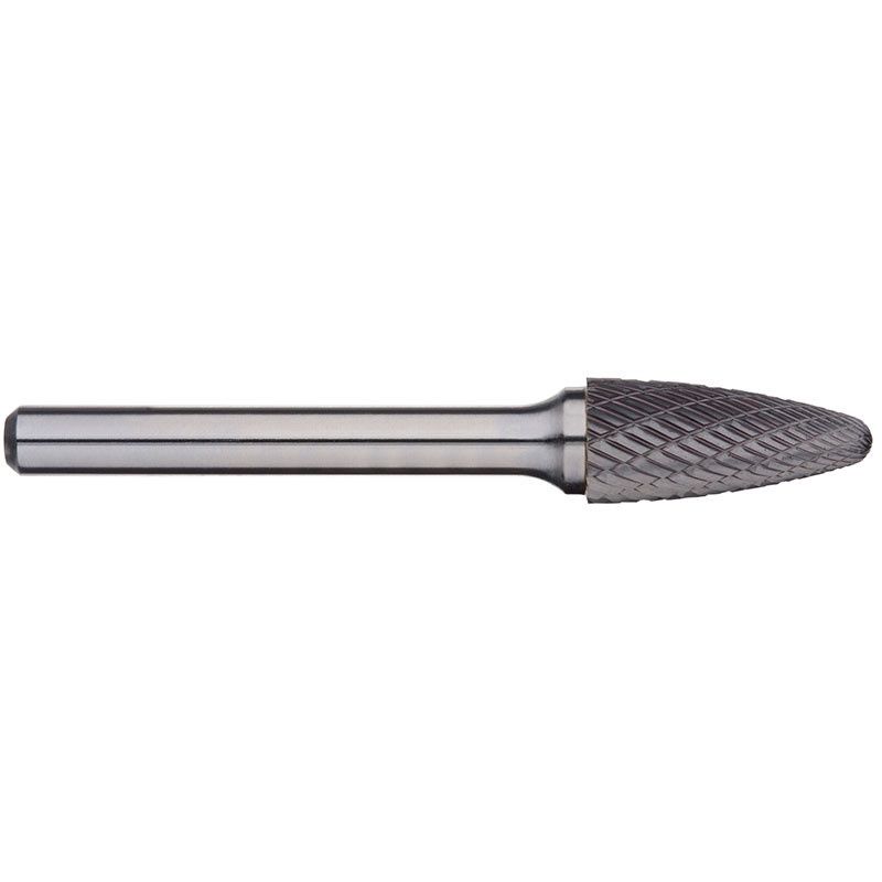 CARBIDE BURR 9.5 TREE RADIUS NOSE 6MM SHANK