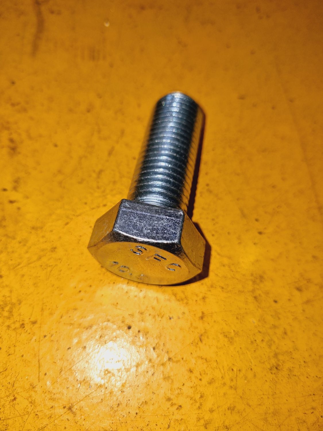 BOLT M20X55 2.5 STD ZINC 10.9