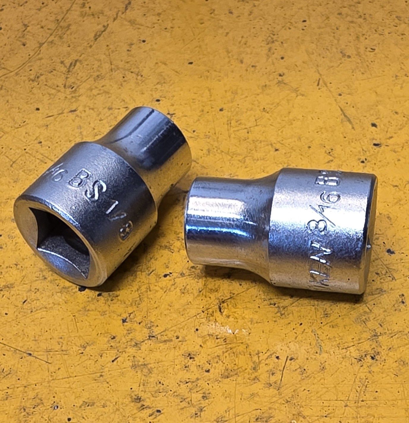 SOCKET 1/8 BSW X 1/4DR 12PT