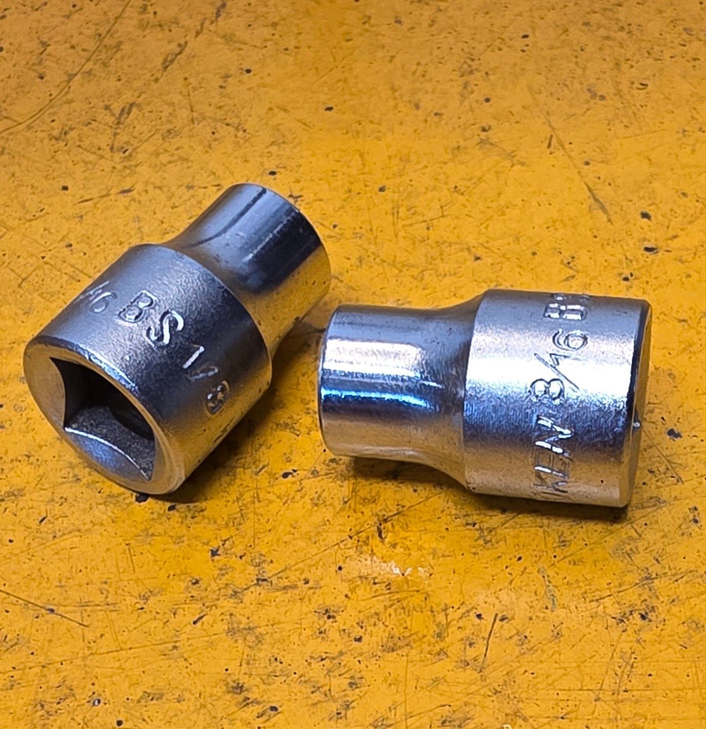 SOCKET 1/8 BSW X 1/4DR 12PT